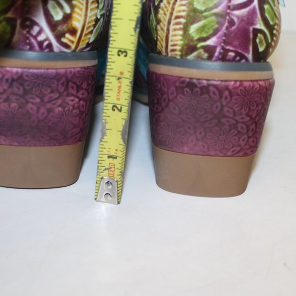 New Socofy Funky Criss Cross Mary Jane Heels Shoes Pump - Picture 6 of 8